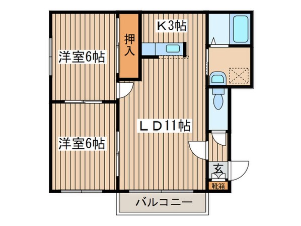 パルルエイトの物件間取画像